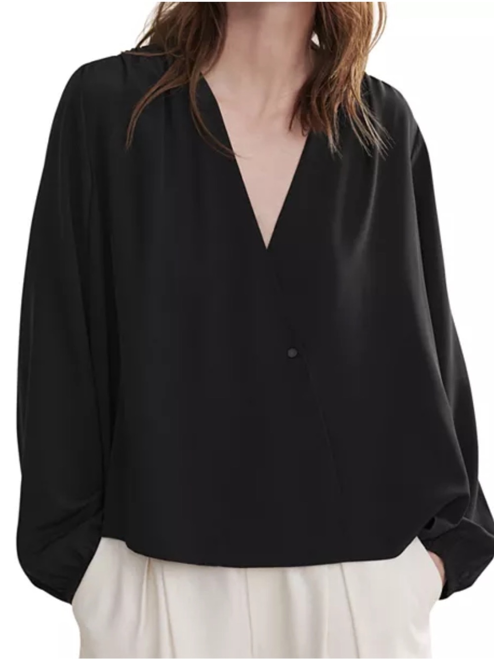 Jenni Kayne Silk Sydney Blouse NWT